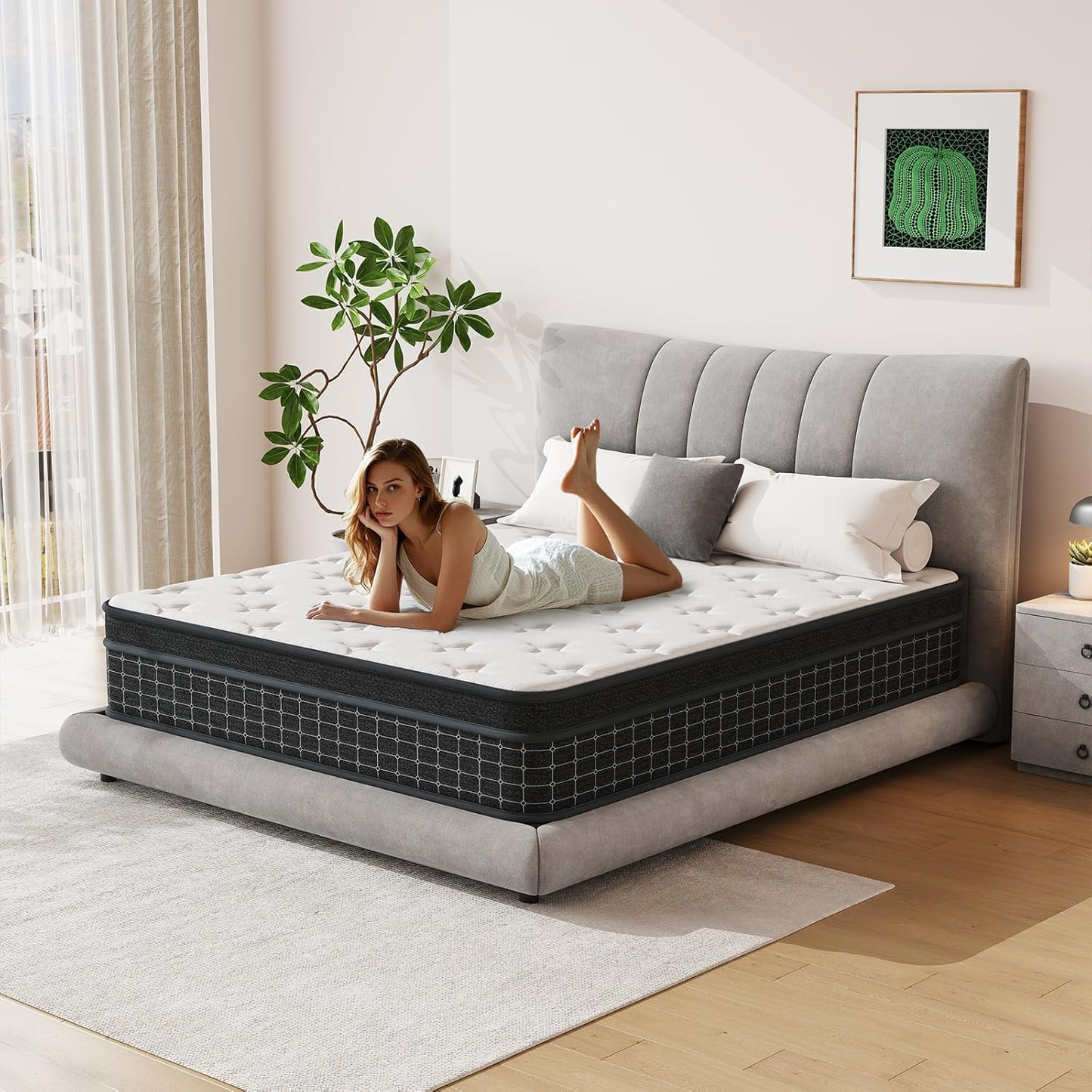 EcoElite Collection Mattress, Support Comfort, Medium Firm