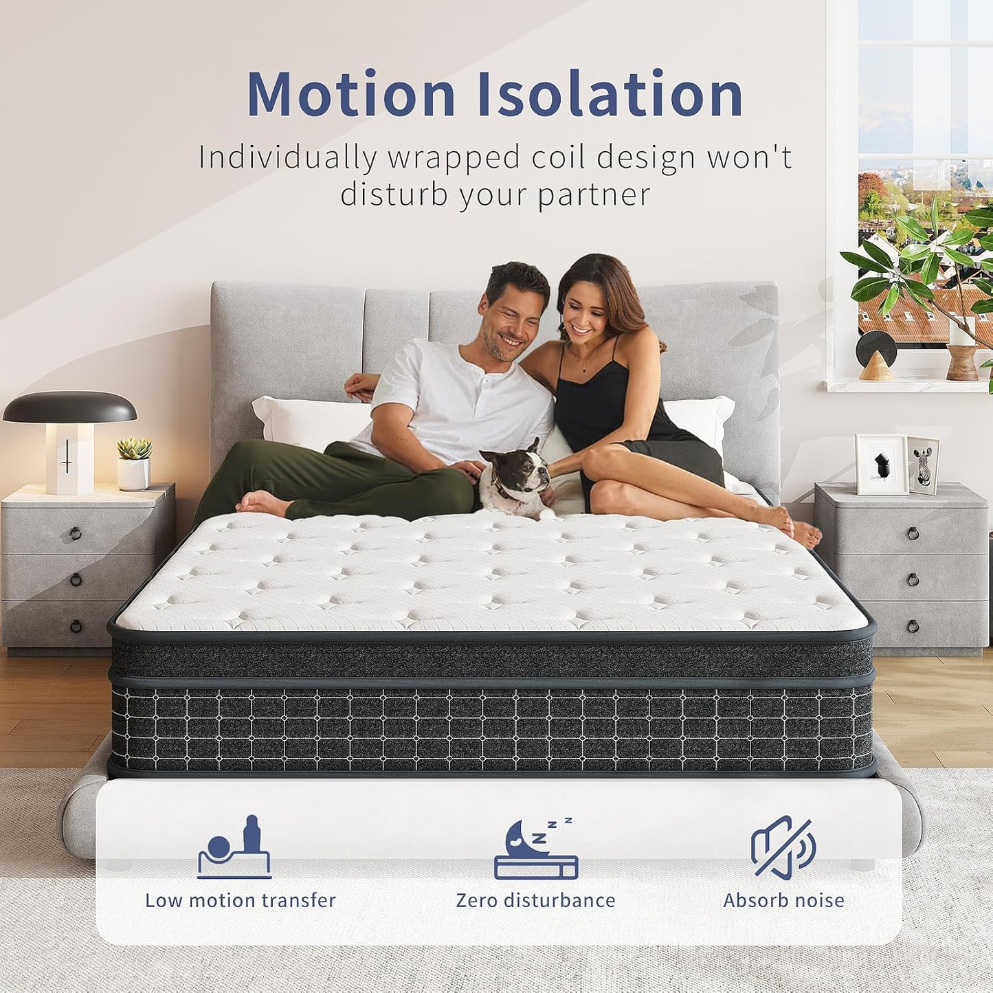 EcoElite Collection Mattress, Support Comfort, Medium Firm