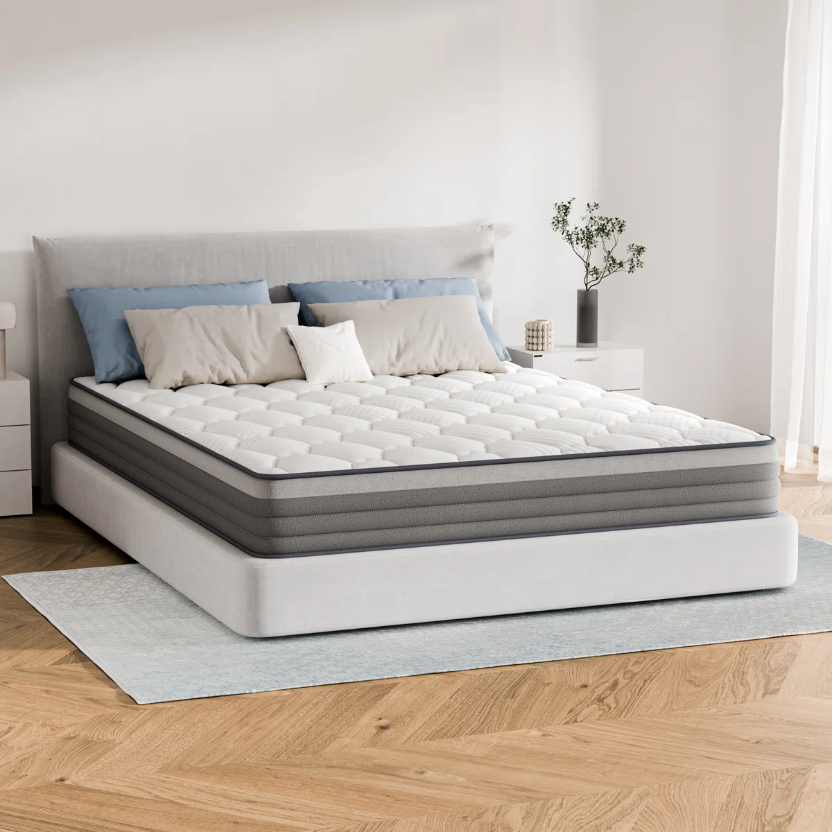 Classic Series Hybrid Mattress, Pocket Spring Mattress in a Box
