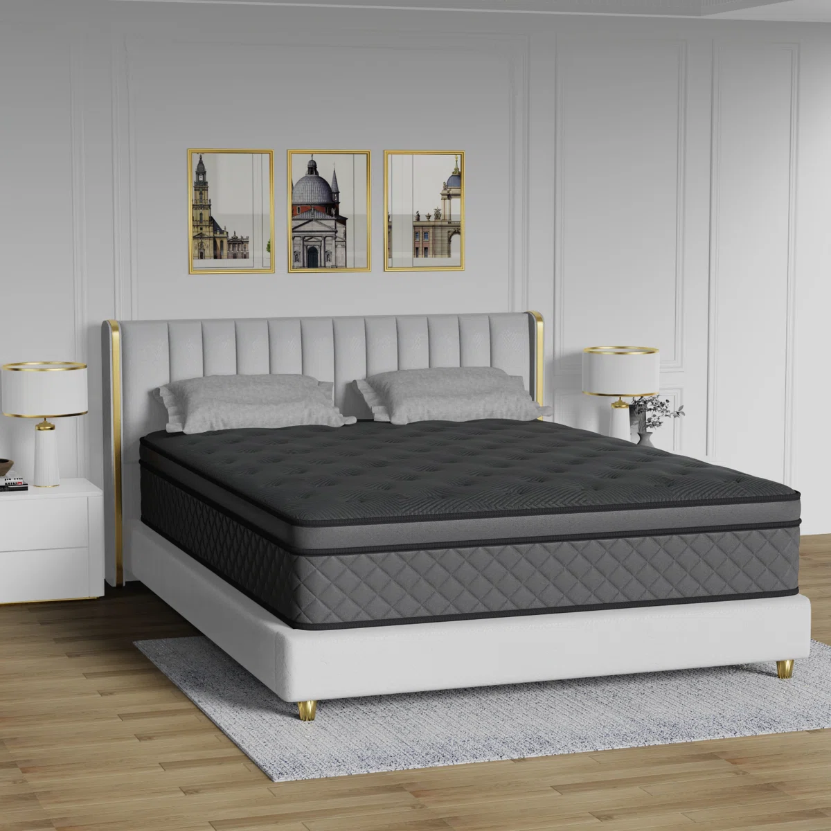 Royal Collection Hybrid Mattress, Memory Foam & Pocket Springs